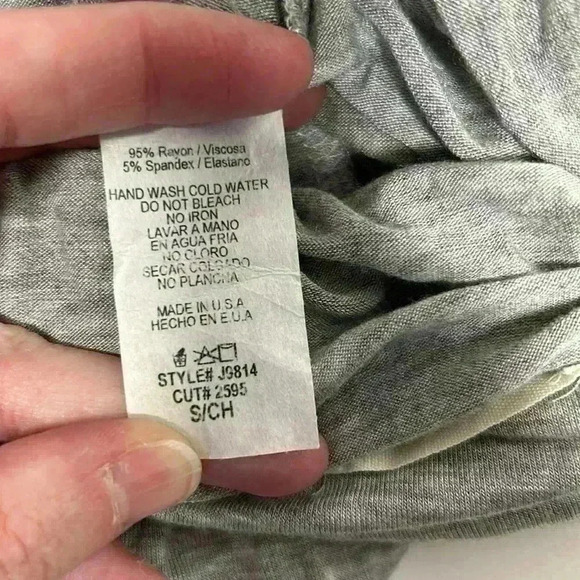 12 PM by Mon gray tank top jumpsuit size small - Picture 8 of 9